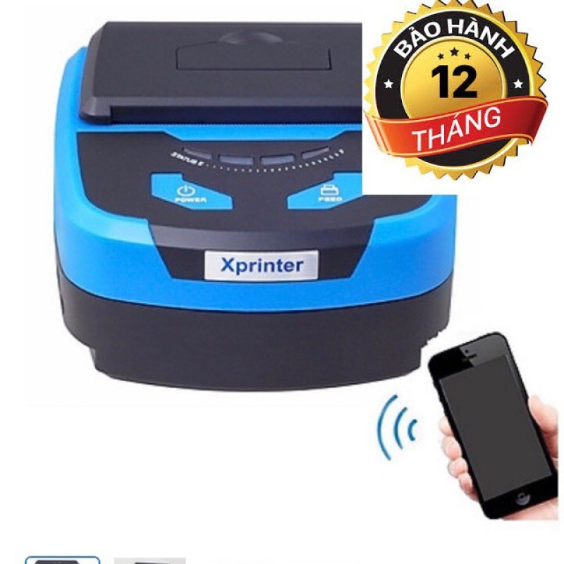 XPRINTER XP-P810 MÁY IN BILL HÓA ĐƠN, TEM NHÃN KHÔNG DÂY BLUETOOTH + USB 