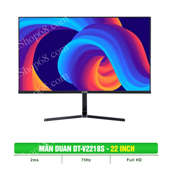 MÀN HÌNH DUAN 22 ICNH DT-V2218S 75HZ (22 ICNH/75Hz/2ms/VA/FHD/HDMI+VGA)