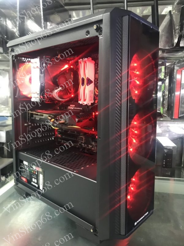 Bộ PC: Main H110/ Chíp I7 7700/ Ram 16GB/ SSD 128GB/ HDD 1TB/ VGA GTX 1060/ Nguồn 500w..