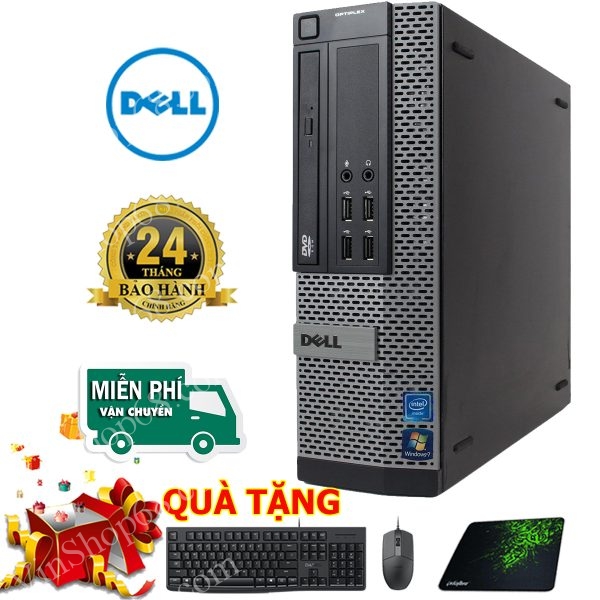 DELL 7020/9020: Chíp i3 4130/ Ram 4Gb/ SSD 120Gb/ DVD..