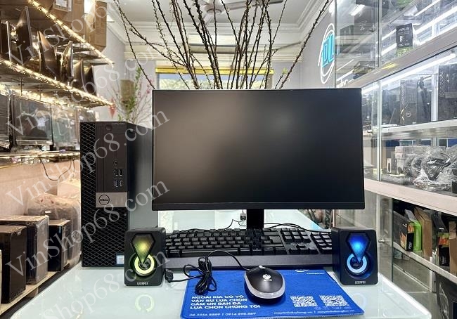 Dell Optiplex 5060 sff, Core i5-8500, Dram4 16G, ổ NVME 512G, cấu hình mạnh giá rẻ bảo hành dài