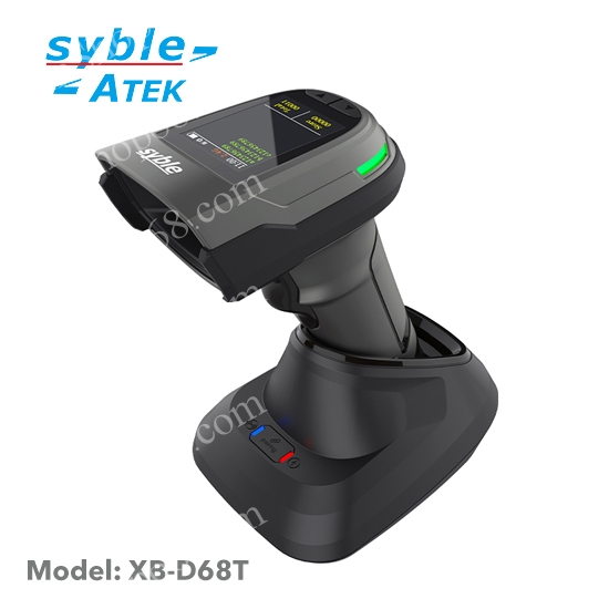 Máy quét mã vạch 2D không dây Bluetooth Syble XB-D68T