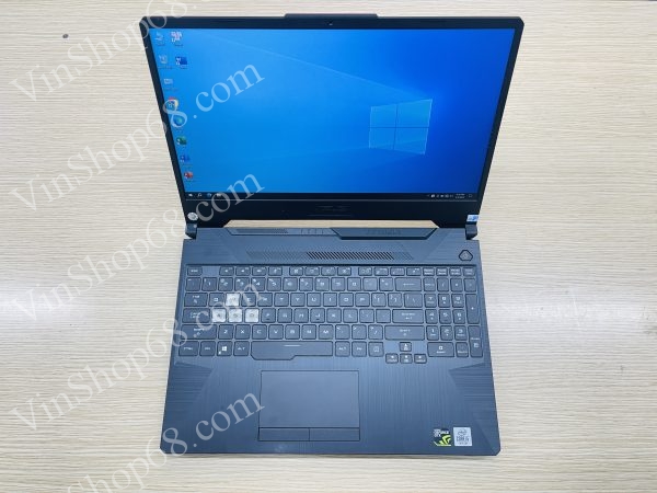 Laptop Asus TUF FX506 Core i5-10200H, 16GB, 512GB, 15.6” FHD 144Hz, GTX 1650, Led RGB