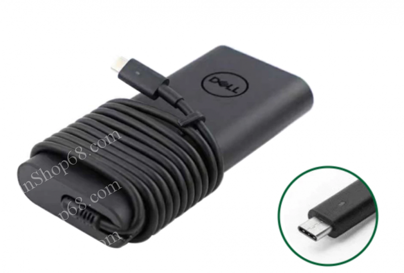 Sạc Laptop Dell 90W Oval (20V-4.5A) Type C Zin Chính Hãng