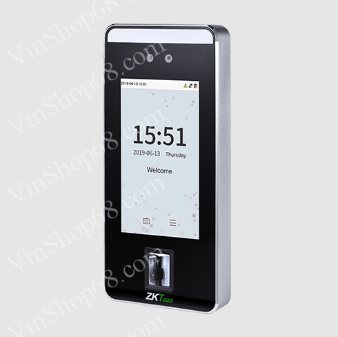 Máy Chấm Công Khuôn Mặt, Vân Tay ZKTeco SpeedFace-V5L