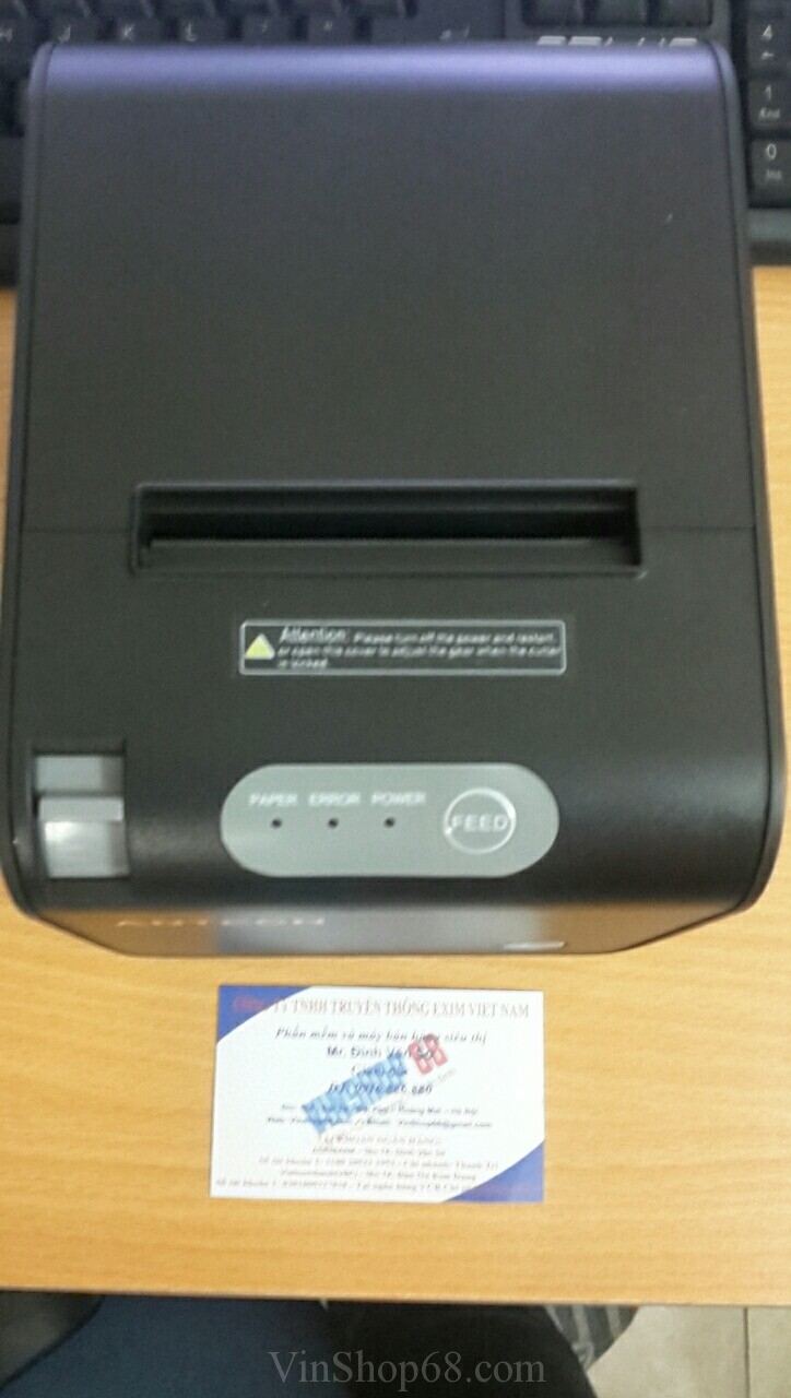 Máy in hóa đơn Antech C80 USE (Cổng USB+LAN)